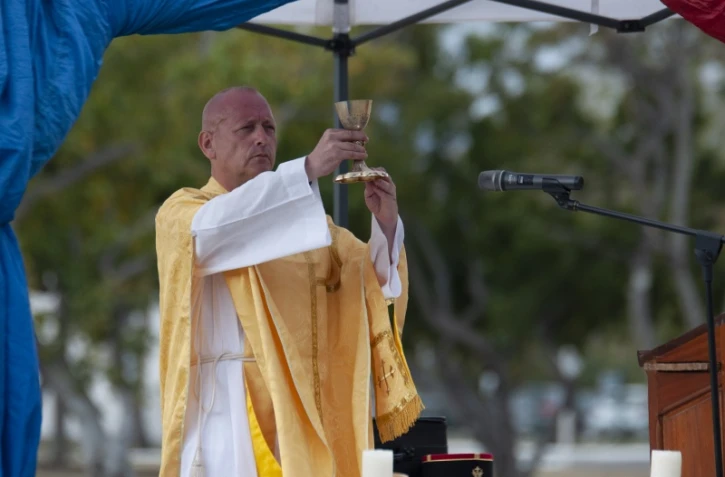  Les militaires du 2e régiment de parachutistes d'infanterie de Marine célèbre la Saint-Michel 