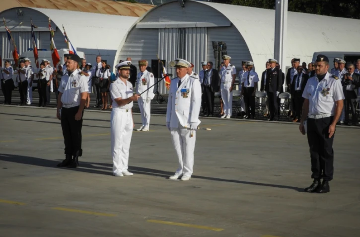 FASZOI, détachement air 181, commandant, passation, Escadron de Transport 50 Réunion