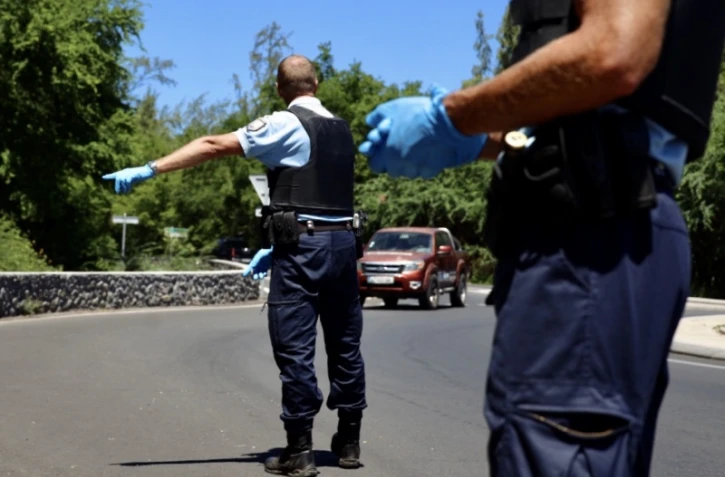 Contrôles routiers de la gendarmerie pendant le confinement le 19 mars 2020
