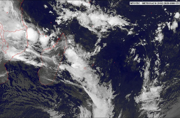 Risque formation tempête 25 février 2020