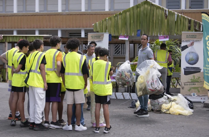 La Casud : 150 kg de déchets collectés à L’Entre-Deux pour le World CleanUp Day