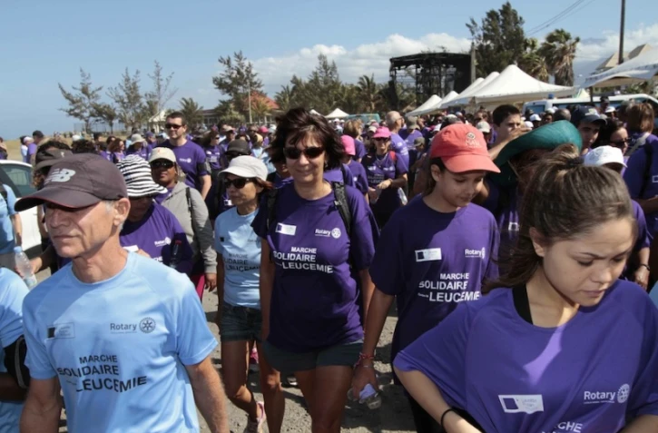 Marche contre la leucémie - Association Laurette Fugain (27 septembre 2015)