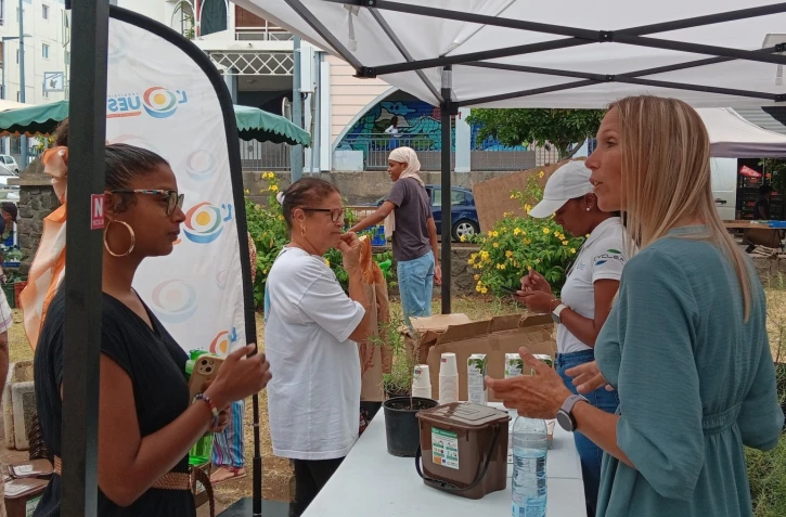 Tri des déchets alimentaires : le Territoire de l’ouest lance l’opération à Trois-Bassins