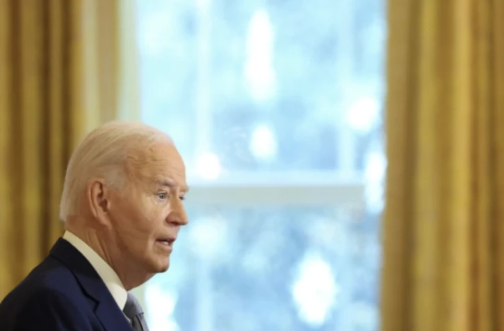 Le président sortant Joe Biden à la Maison Blanche, Washington, le 11 décembre 2024 ( AFP / Samuel Corum )
