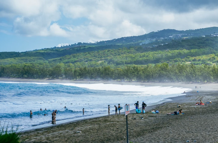 Plage de l'Étang Salé