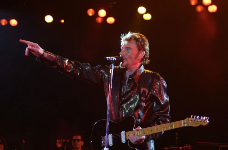 Johnny Halliday en 2003