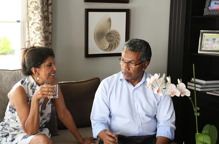 Nassimah Dindar et René Paul Victoria 