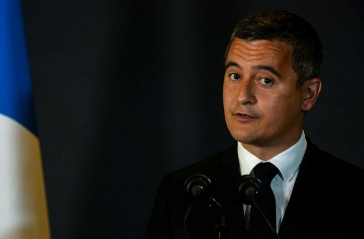 Gerald Darmanin à Saint-Etienne-du-Rouvray, le 26 juillet 2021