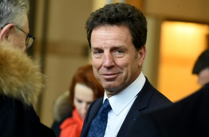 Le président du Medef Geoffroy Roux de Bézieux, au ministère de l'Economie, le 3 mars 2020