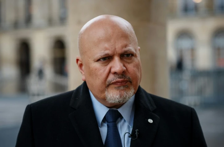 Le procureur de la Cour pénale internationale (CPI) Karim Khan à Paris le 7 février 2024 