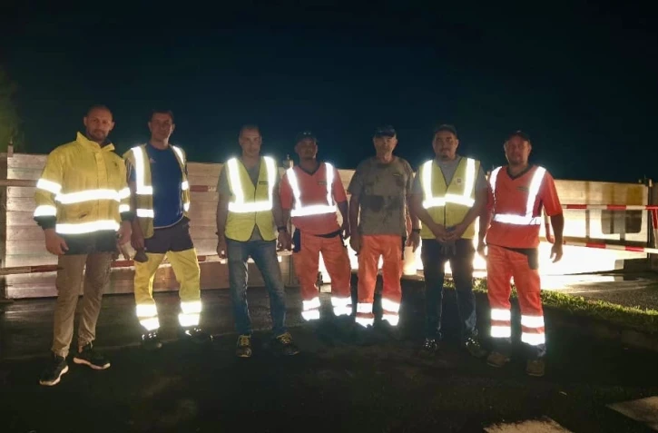 Saint-Joseph : installation de barrières anti-crues