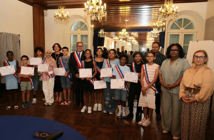 cloture et installation du conseil municipal des enfants 