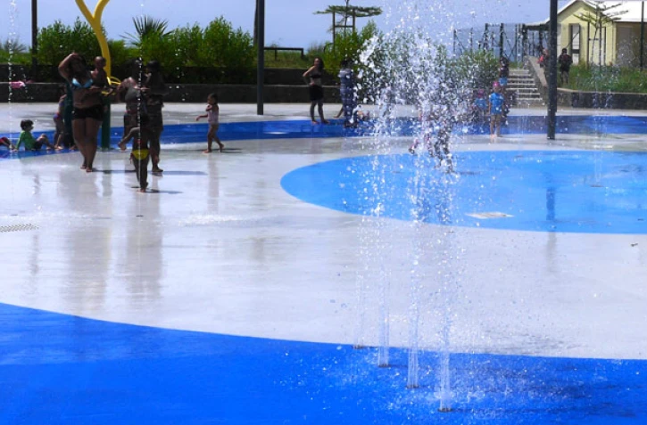Saint-Paul : l'aire des jeux d'eau de nouveau accessible