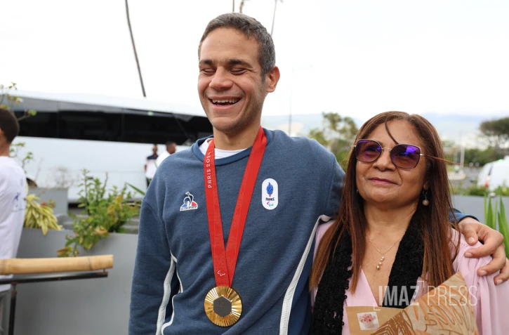 gael riviere , champion paralympique 2024 de cécifoot