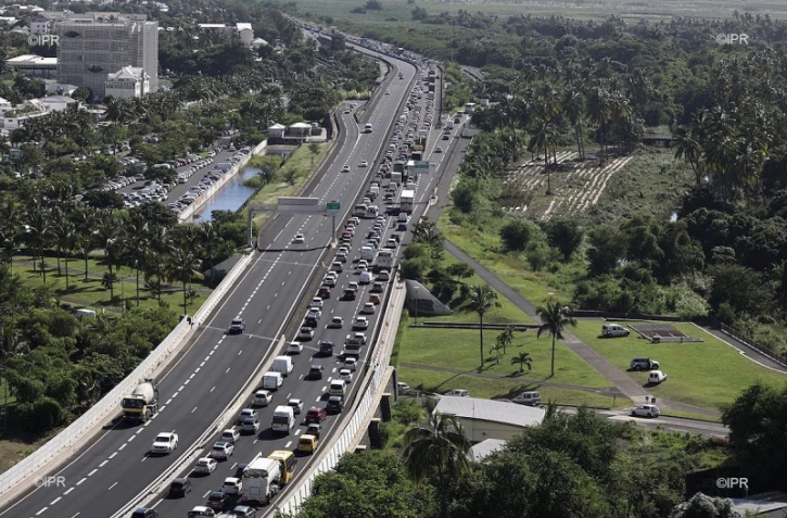 Embouteillages route du Littoral 