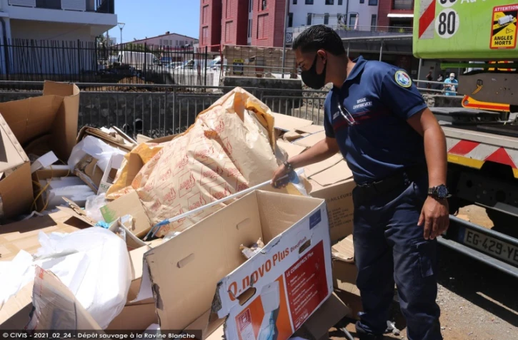 Dépôts sauvages à la Ravine blanche : double amende pour le pollueur