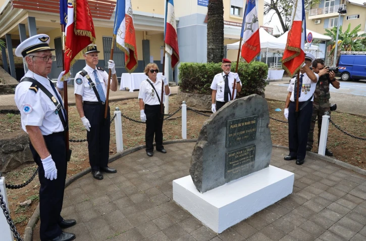 Saint-Pierre : les anciens combattants commémorent le cessez-le-feu du 18 mars 1962 en Algérie
