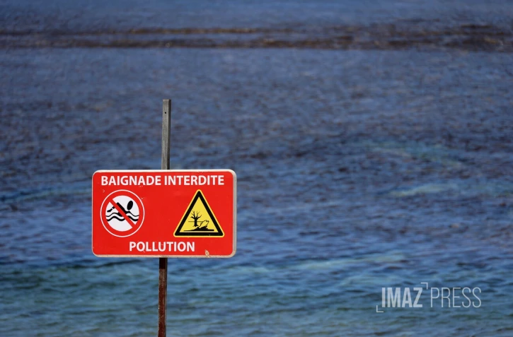 Pollution plage baignade interdite 
