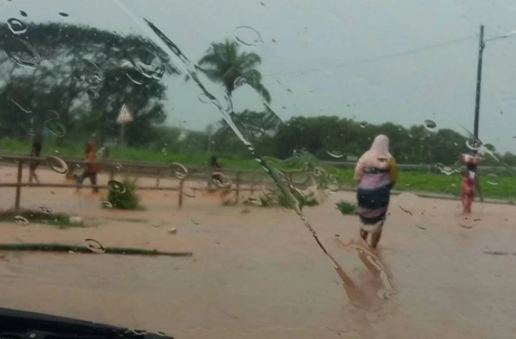 Inondations à Mayotte