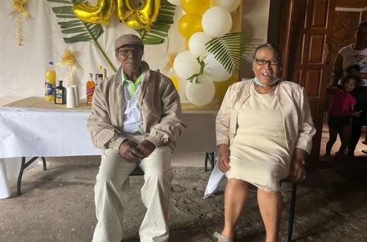 Noces d'or des époux Niclin 