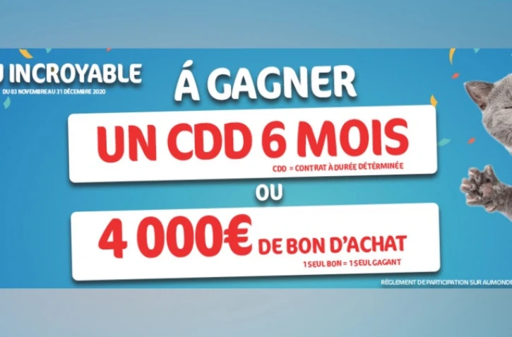 Un CDD de 6 mois ou 4.000 euros de bons d'achats ? 