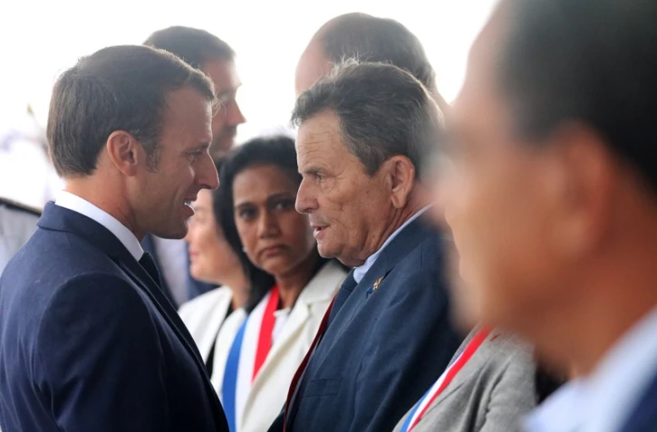 Dennemont et Macron 