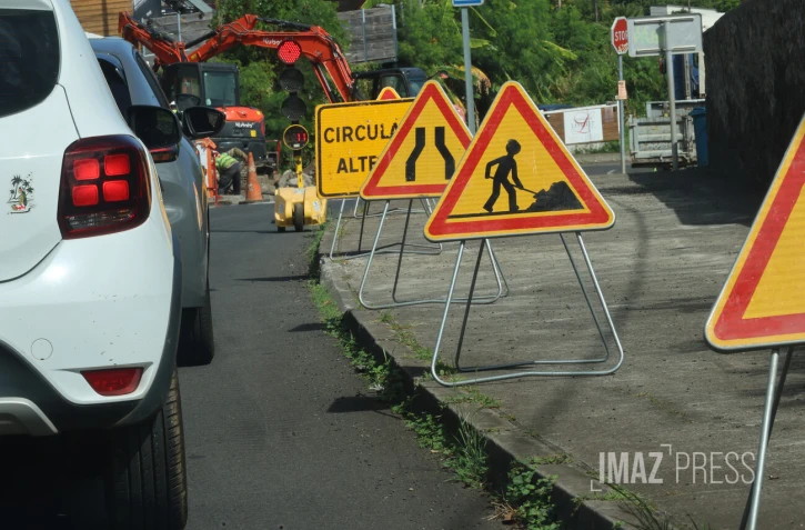 panneau de travaux 