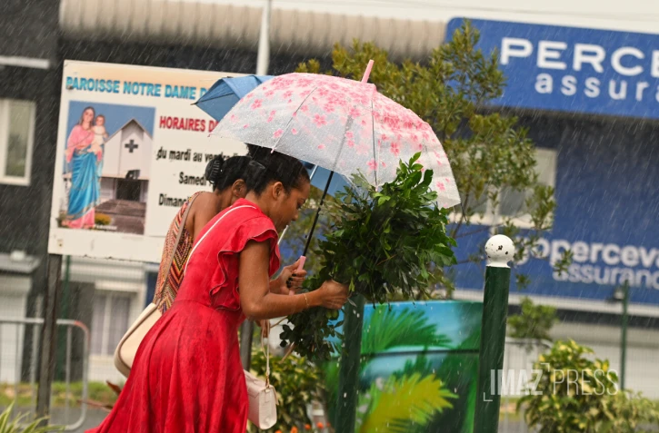 temps gris , nuageux , pluie