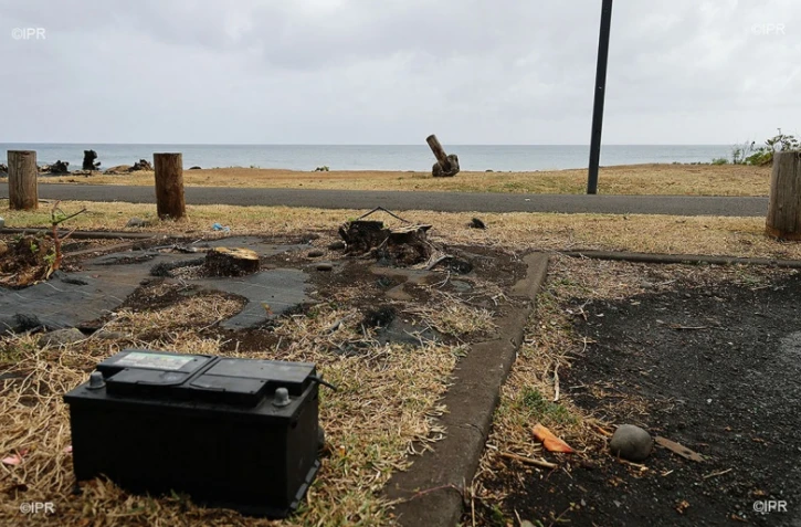 pollution batterie de voiture 