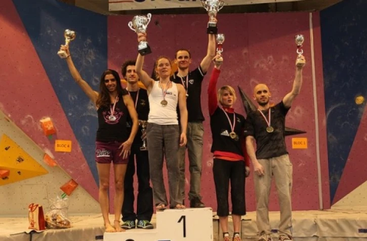 Podium escalade