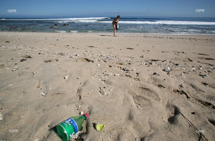 Déchets plage 