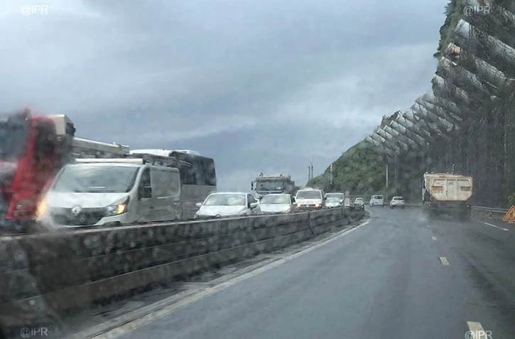 Accident route du littoral