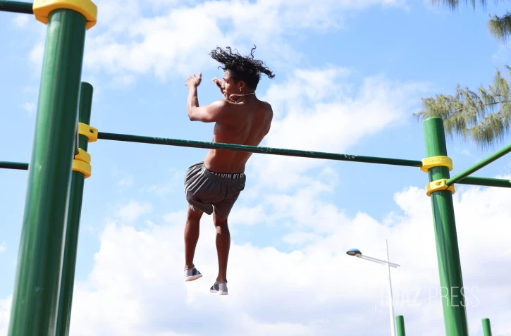 compétition de Street Workout Réunion Cup au Port 