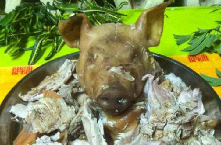 Mayotte cochon