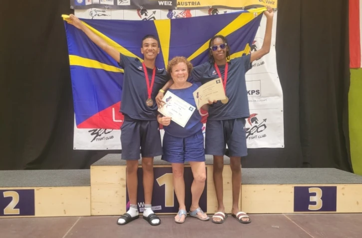 gaetan adekalom et berfroi terry champions d'europe