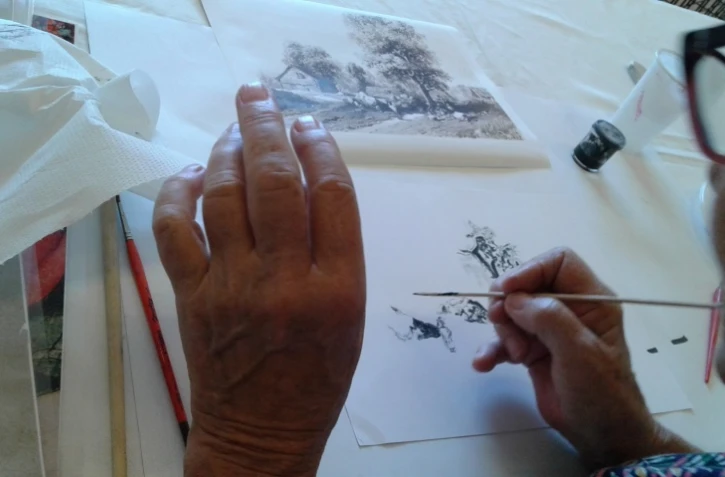 Atelier dessin musée Stella 