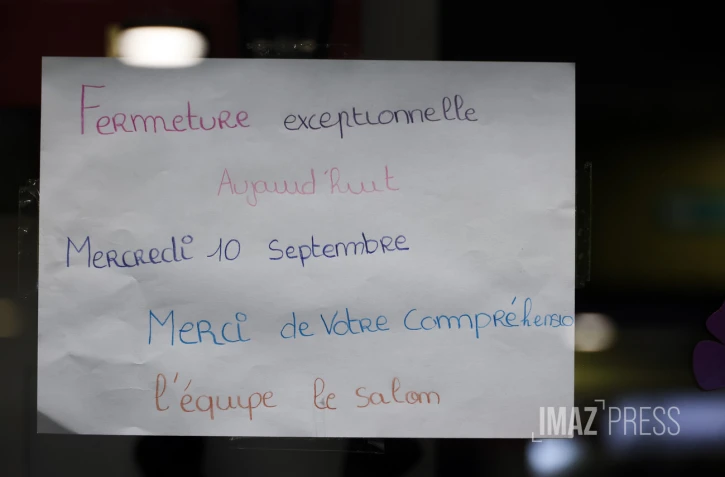 fermeture pour cause de mobilisation 