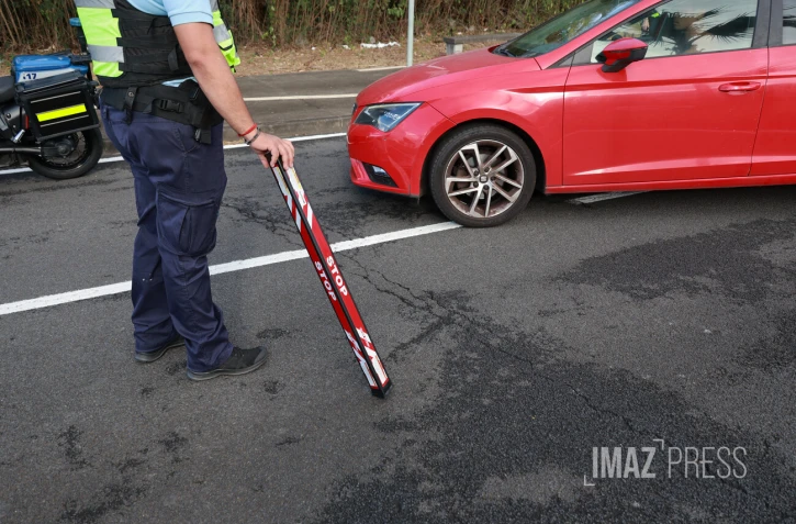 controle routier à gillot