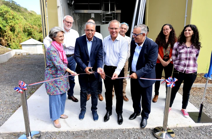 Rivière des Galets : le Département met en service une nouvelle microcentrale hydroélectrique