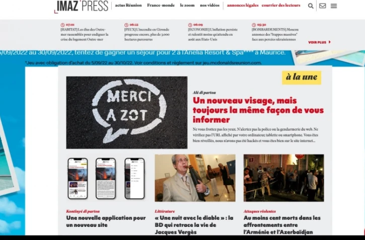 Nouveau site