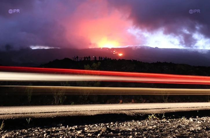 Eruption mai 2015 au Tremblet
