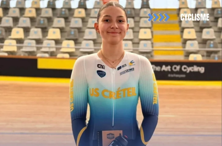 Cyclisme : la Réunionnaise Léa Grondin championne de France Avenir Piste