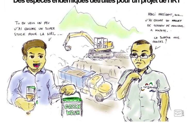 Menace d\'espèces endémiques