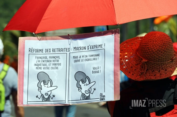 Manifestation contre la réforme des retraites