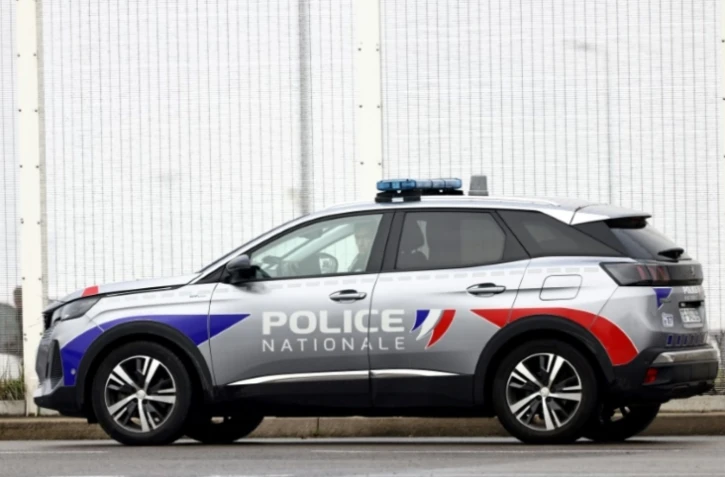 Véhicule de police, Calais le 23 octobre 2024. ( AFP / Sameer Al-Doumy )