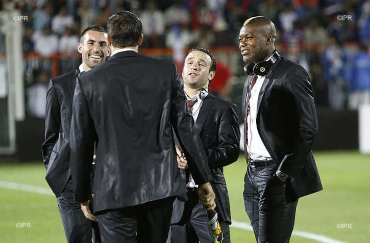 Djibril Cissé et Mathieu Valbuena