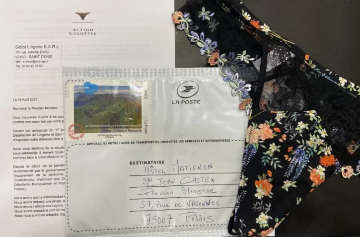 Action culottée: une boutique de lingerie de La Réunion envoie une "culotte" à Jean Castex