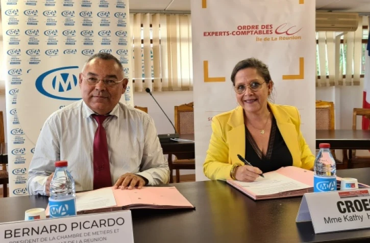 signature de convention CMAR-CROEC