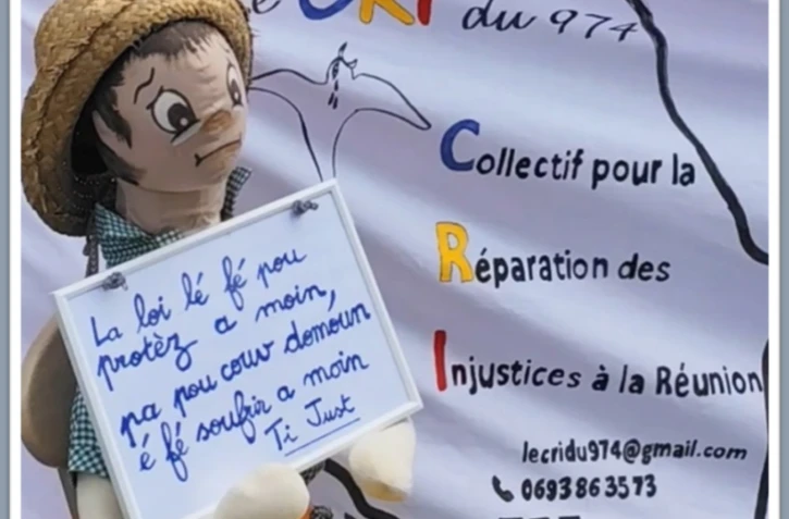 Lancement de la caravane citoyenne du CRI DU 974  "Assé, arét azot, plus jamais ça" sur l'île