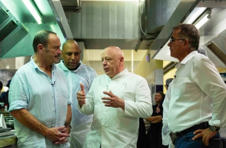Saint-Paul : la CCIR a accueilli le chef étoilé Thierry Marx pour un déjeuner 